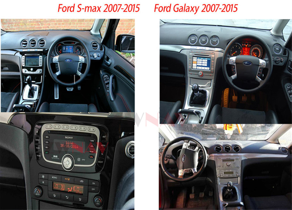 無線運行車のフォードのS最高ギャラクシー2007-2015年のためのステレオのヘッド単位のアンドロイド11 Carplay