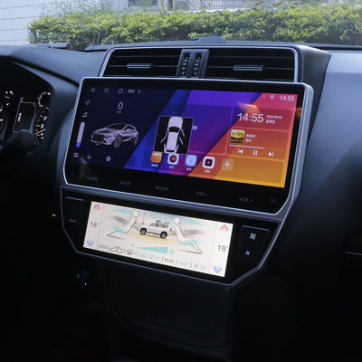 トヨタPrado 2018-2023年のためのデジタルLED車のエアコンACパネルのタッチ画面