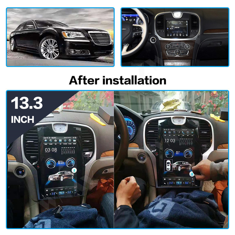 300Cカー ラジオのクライスラ2013-2019年のGPSの運行Carplayの自動ステレオ