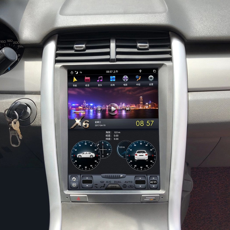 フォード・エッジ2007 2014年車の人間の特徴をもつヘッド単位Bluetooth 1920*1280