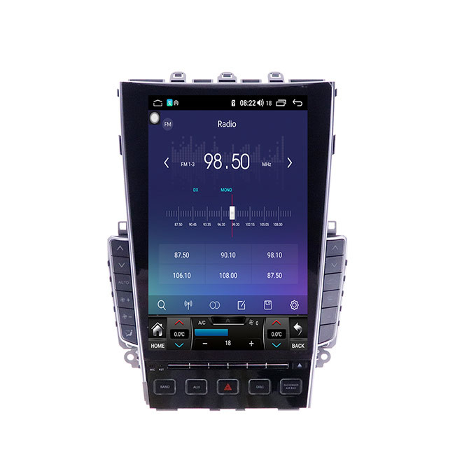 12.1インチA50L Infiniti Wireless Carplay Single Din Touch Screen Android Auto 64GB